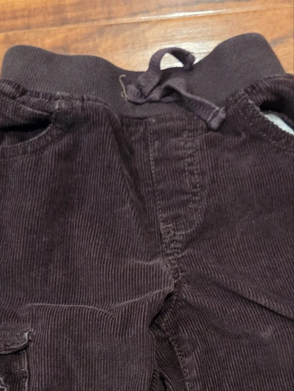 Gymboree EUC 2T Months Brown/Orange Plaid Shirt, Pumpkin Tee & Corduroy Pants